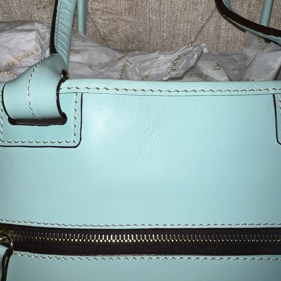 Dooney & Bourke Pale Blue Beacon Zip Tote - Picture 15 of 15